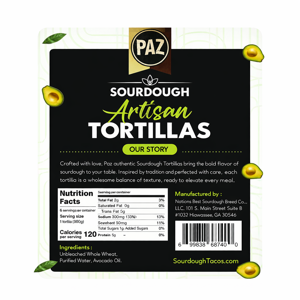 Sourdough Burrito 10"